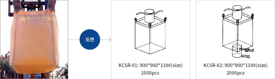 Square Rope Style (Remarks : Cement 1000Kg)